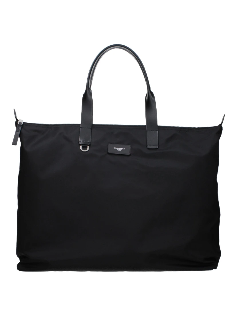 Black Nylon Shoulder Bag