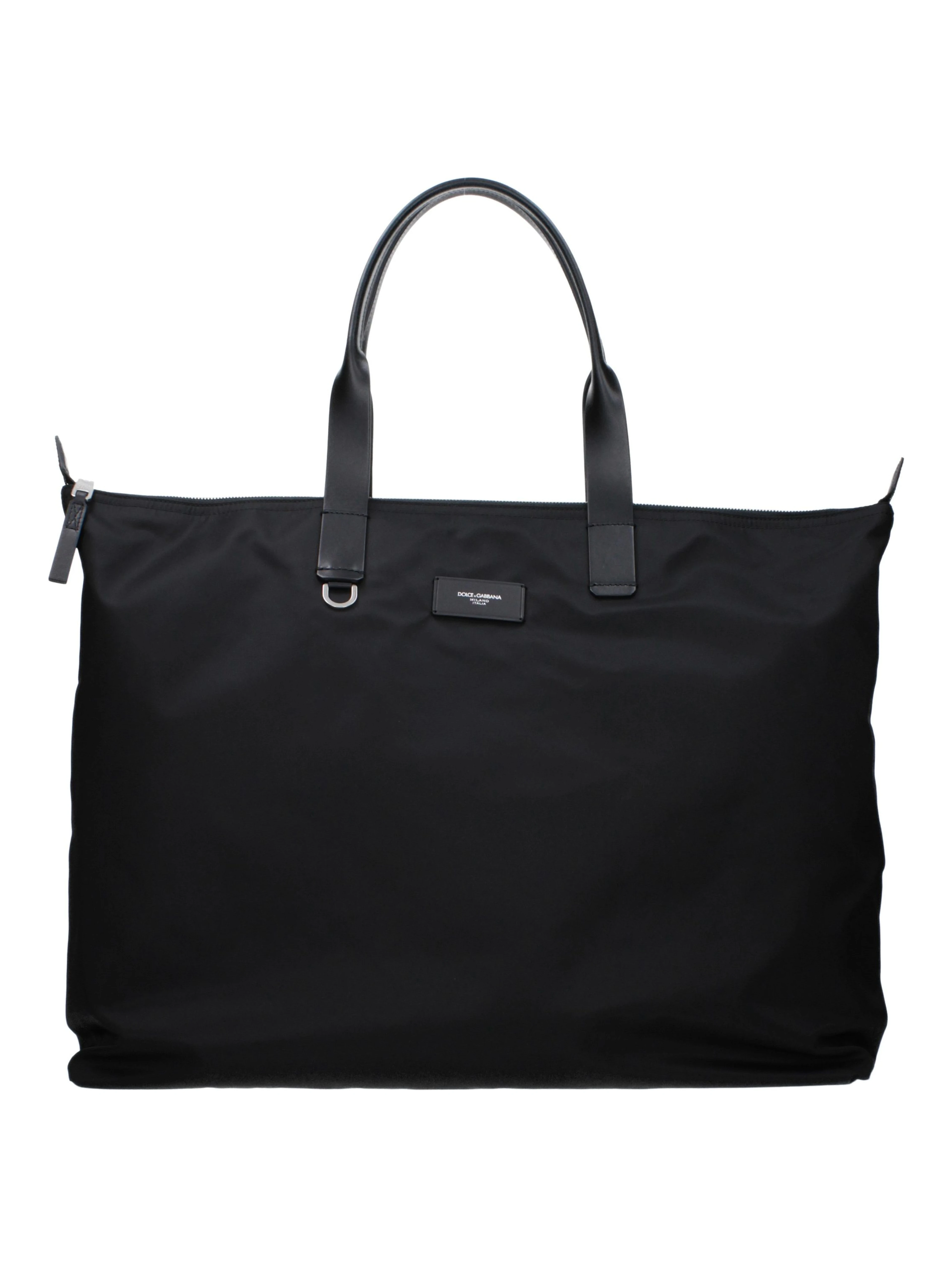 Black Nylon Shoulder Bag