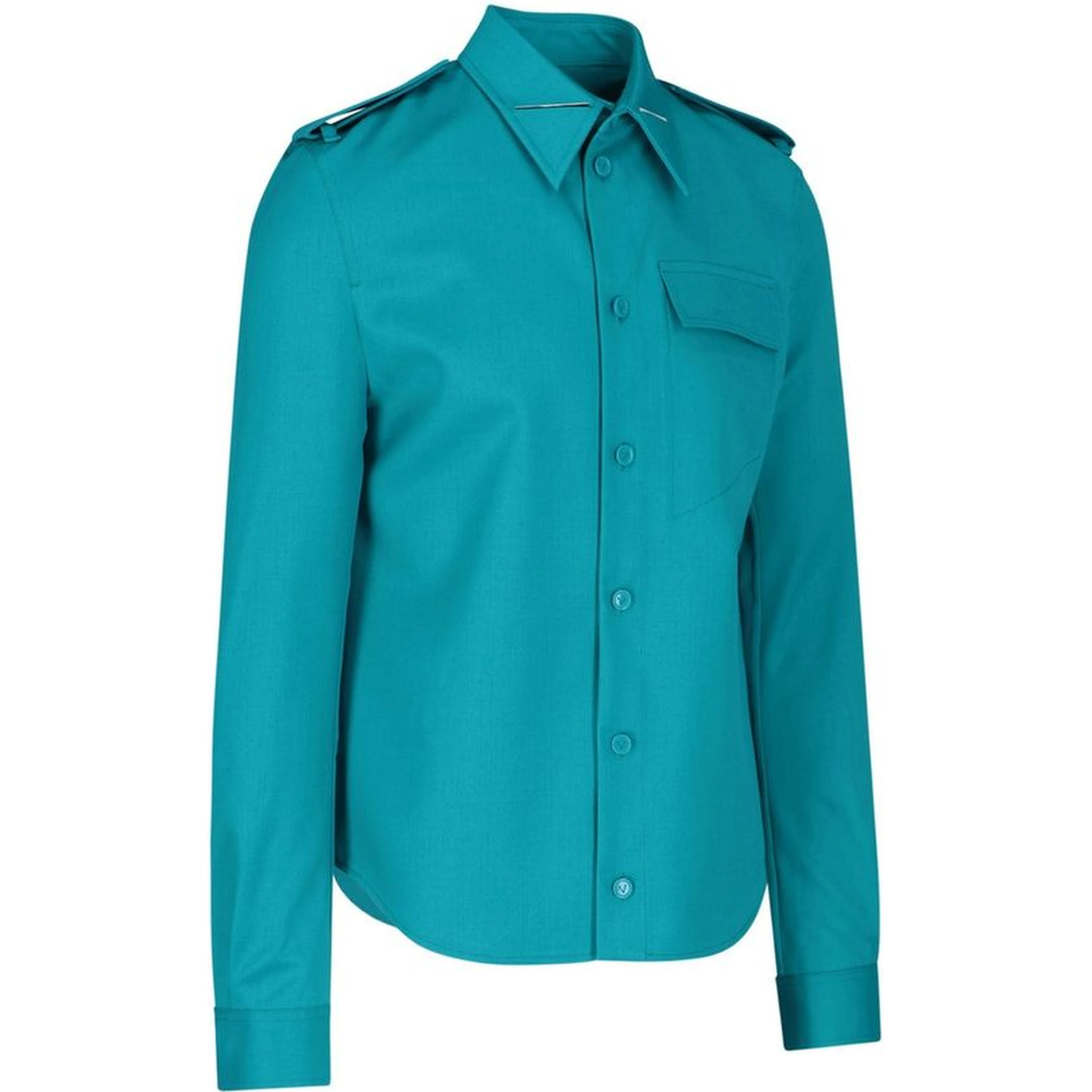 Bicolor Elastane Dress Shirt
