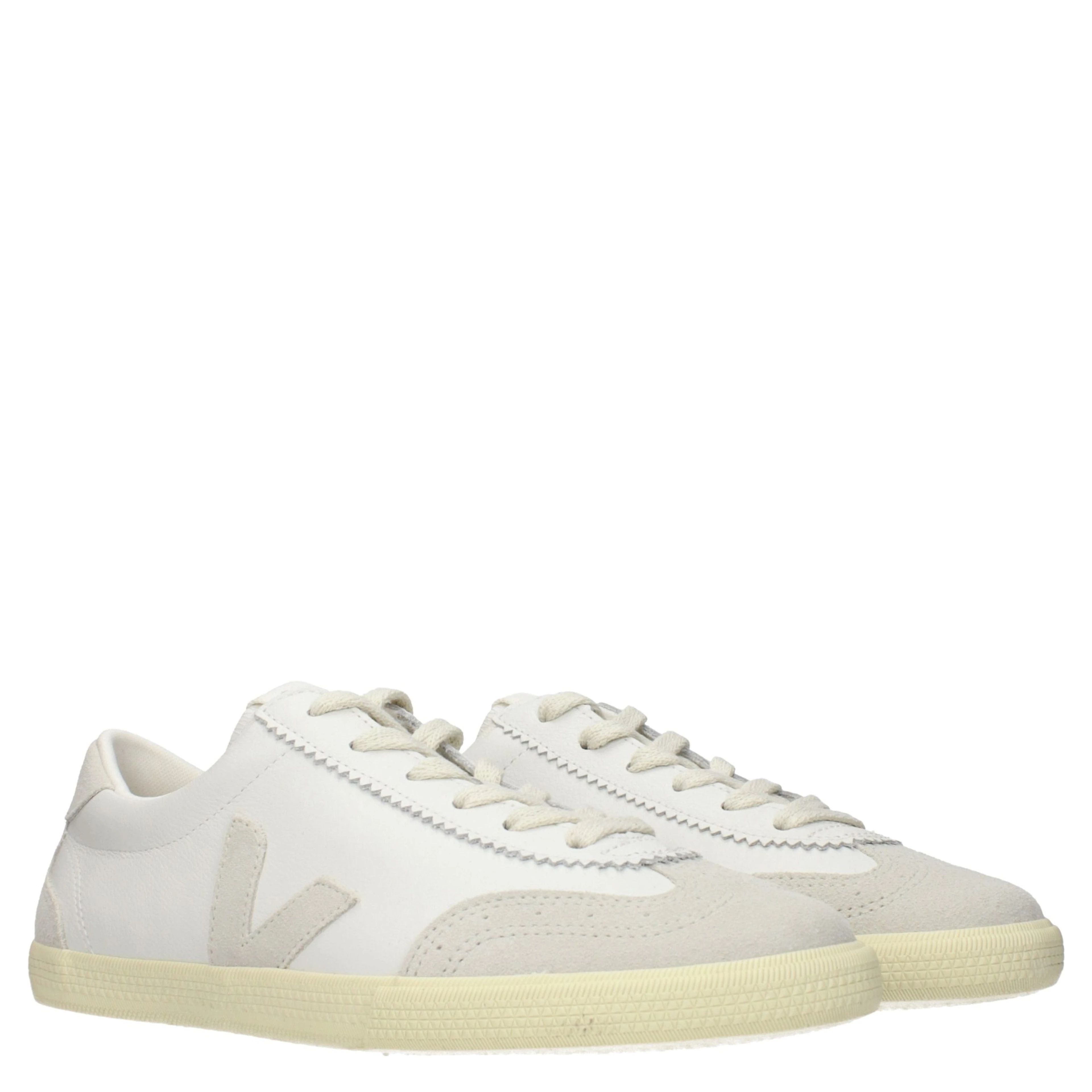 Blue Leather Low Top Sneakers