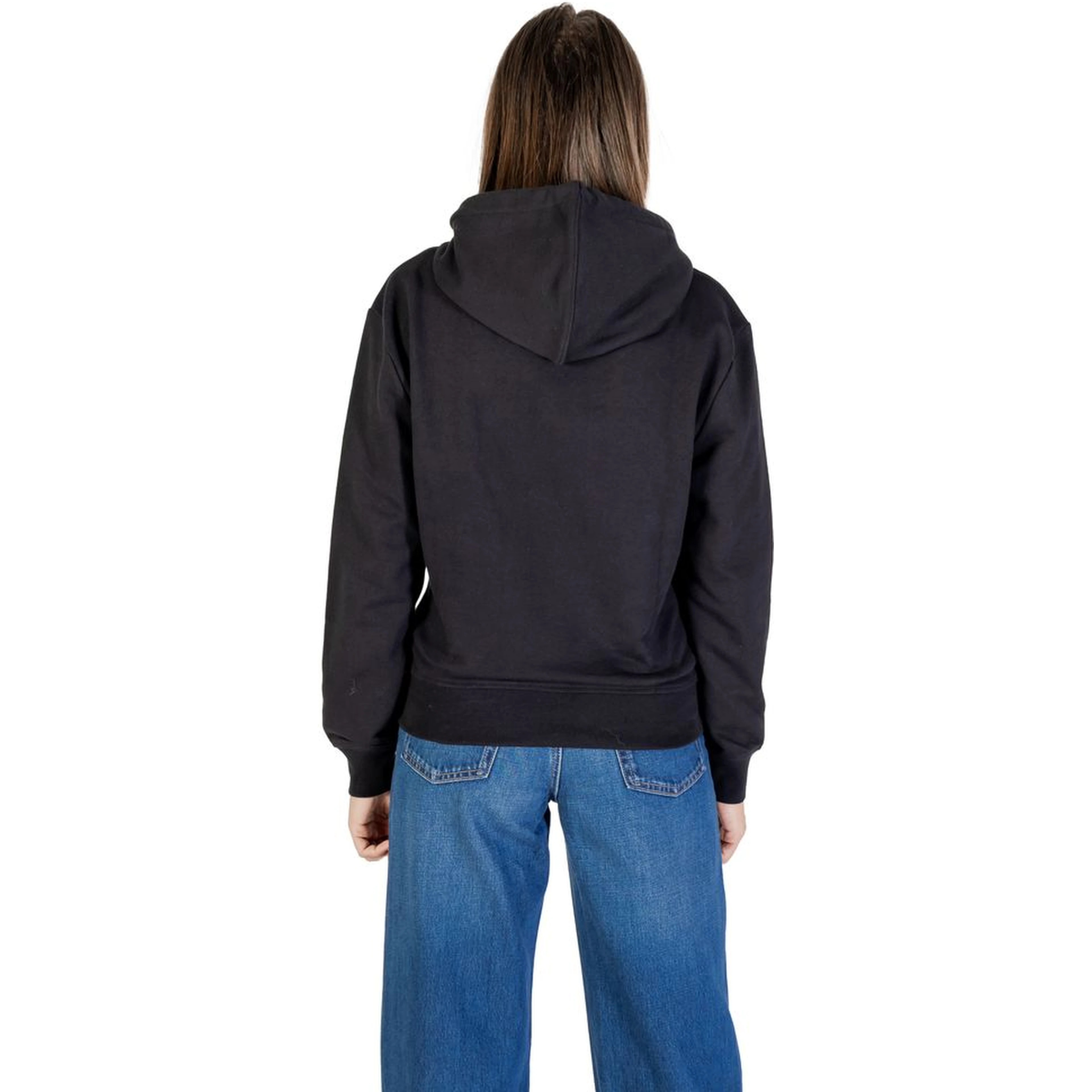 Black Cotton Hoodie