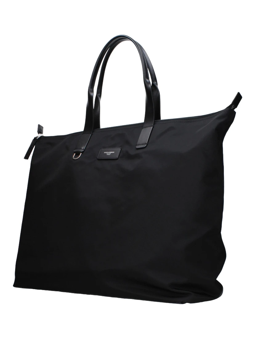 Black Nylon Shoulder Bag