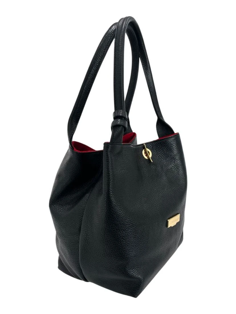 Black Cow Women Shoulder Bag