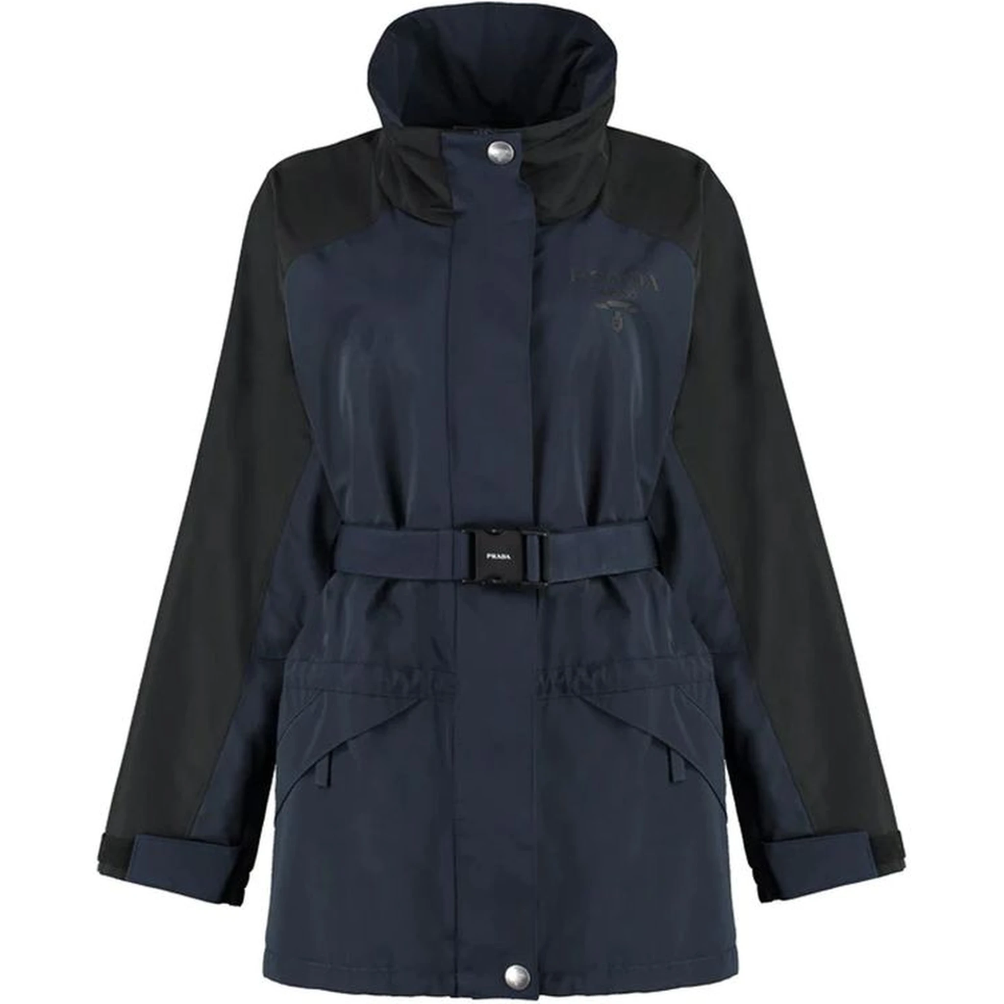 Blue Polyamide Shell Jacket