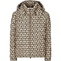 Beige Polyamide Coat