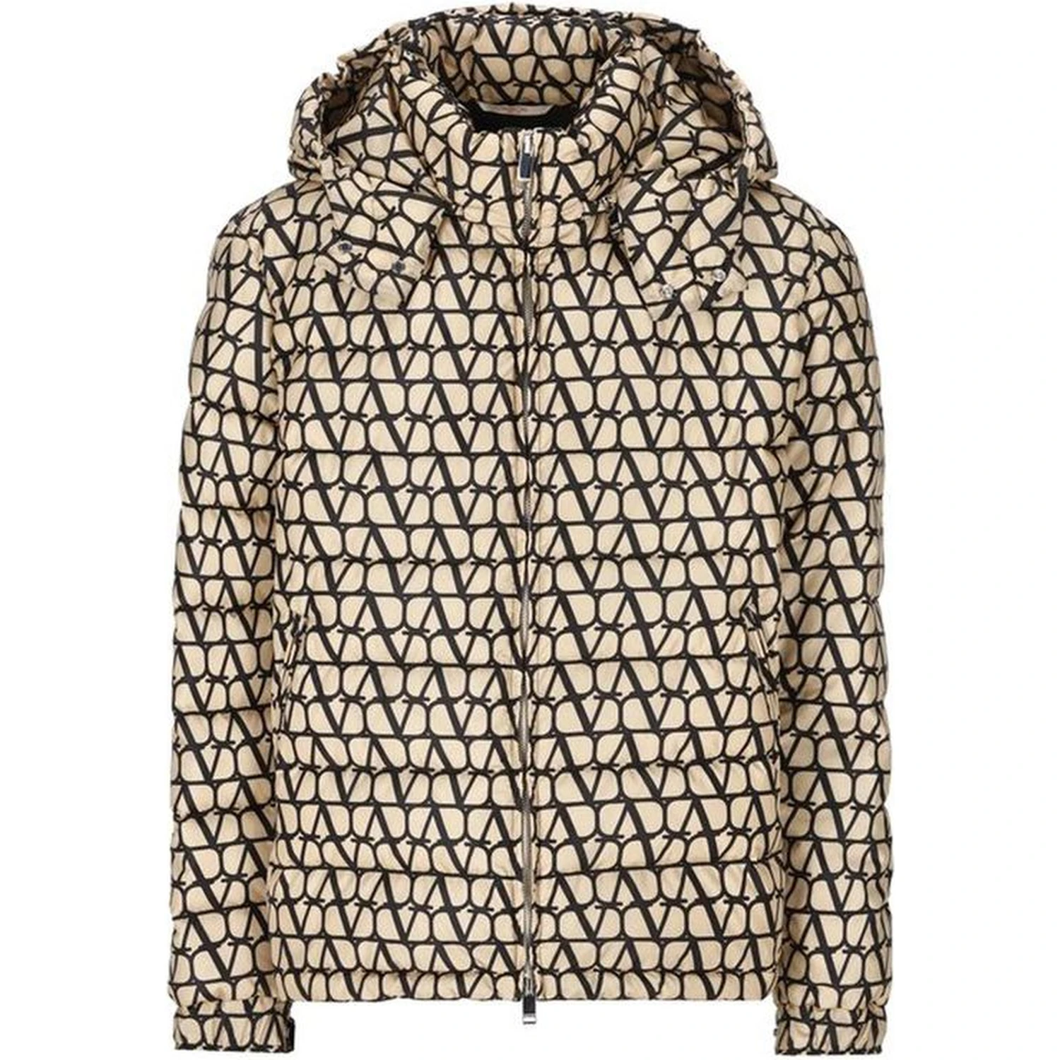 Beige Polyamide Coat