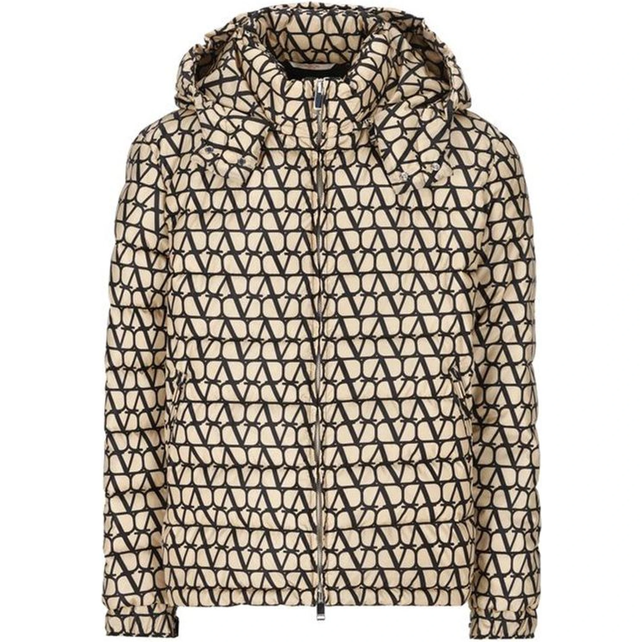 Beige Polyamide Coat