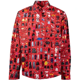 Multicolor Cotton Pattern Shirt