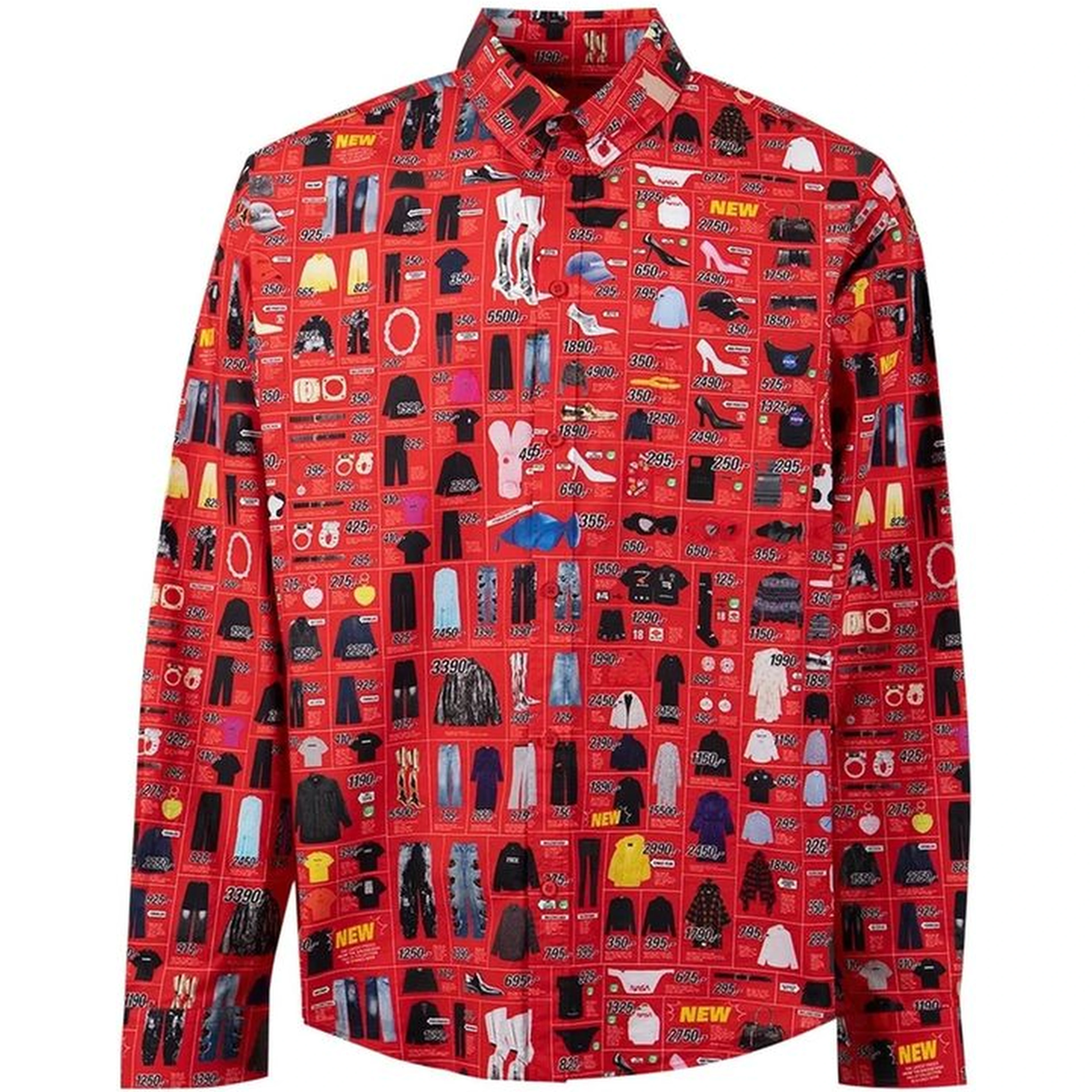 Multicolor Cotton Pattern Shirt