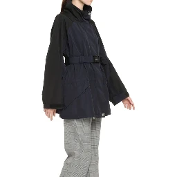 Blue Polyamide Shell Jacket