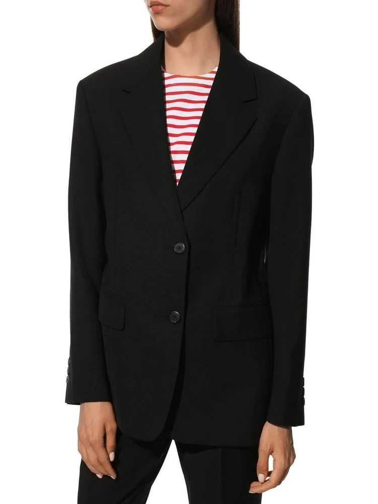 Black Fleece Wool Coat alternative