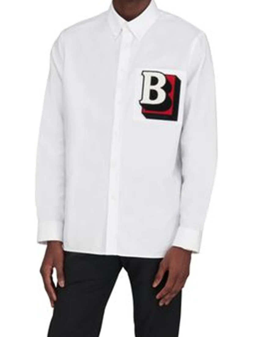 White Cotton Dress Shirt