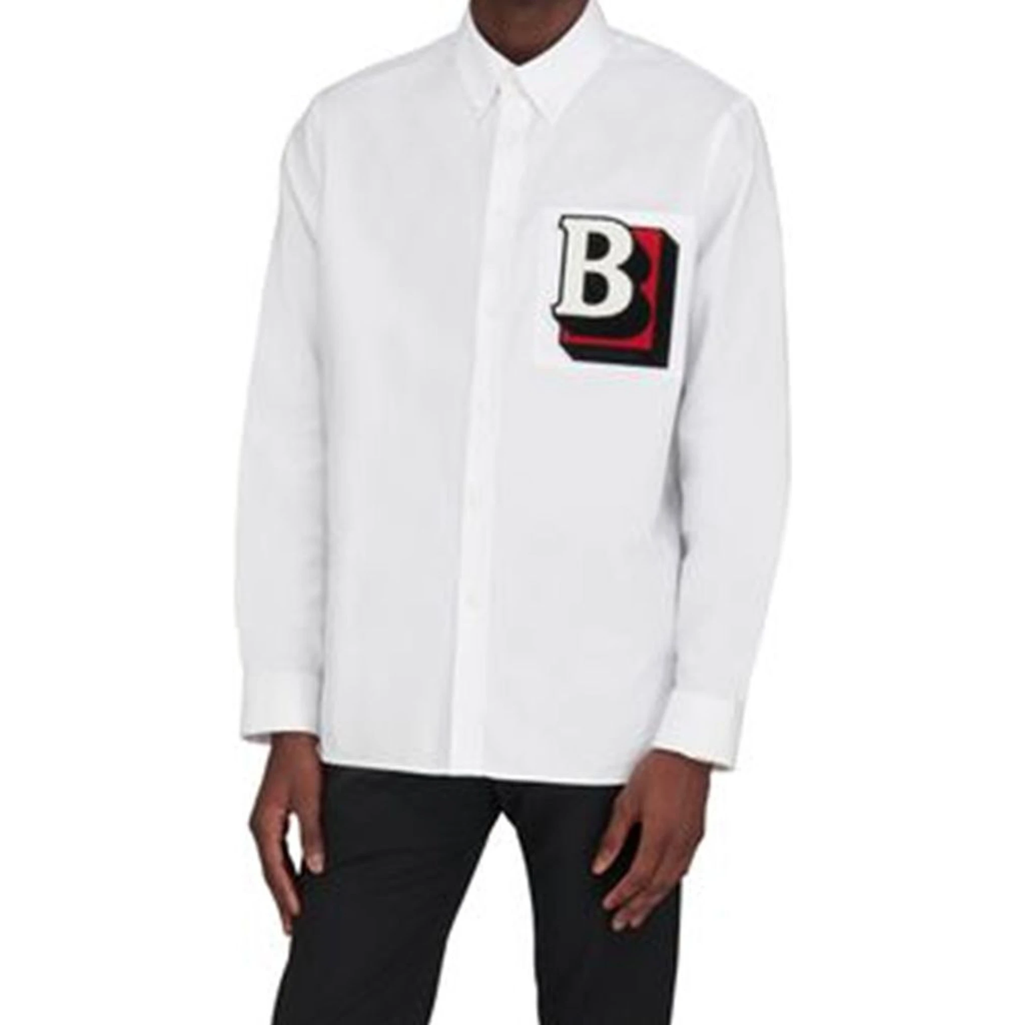White Cotton Dress Shirt