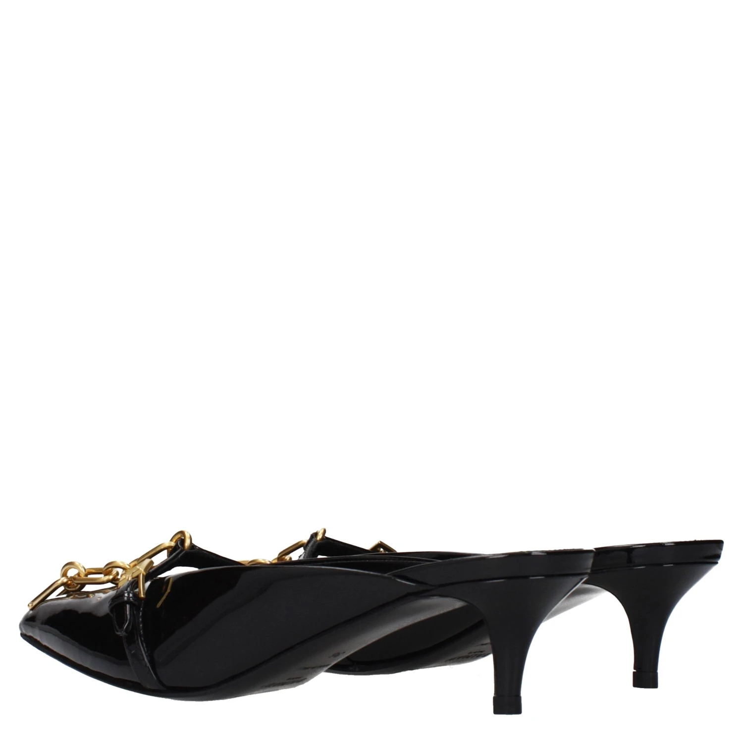 Black Leather Platform Sandals