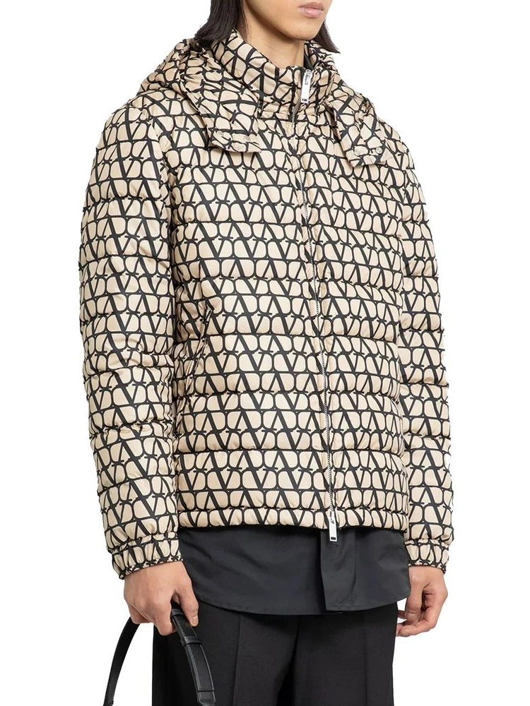 Beige Polyamide Coat alternative