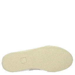 Blue Leather Low Top Sneakers