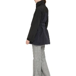 Blue Polyamide Shell Jacket