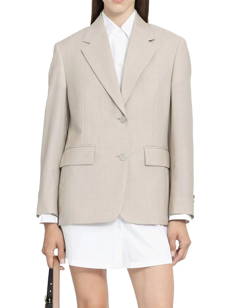 Beige Mohair Blazer alternative