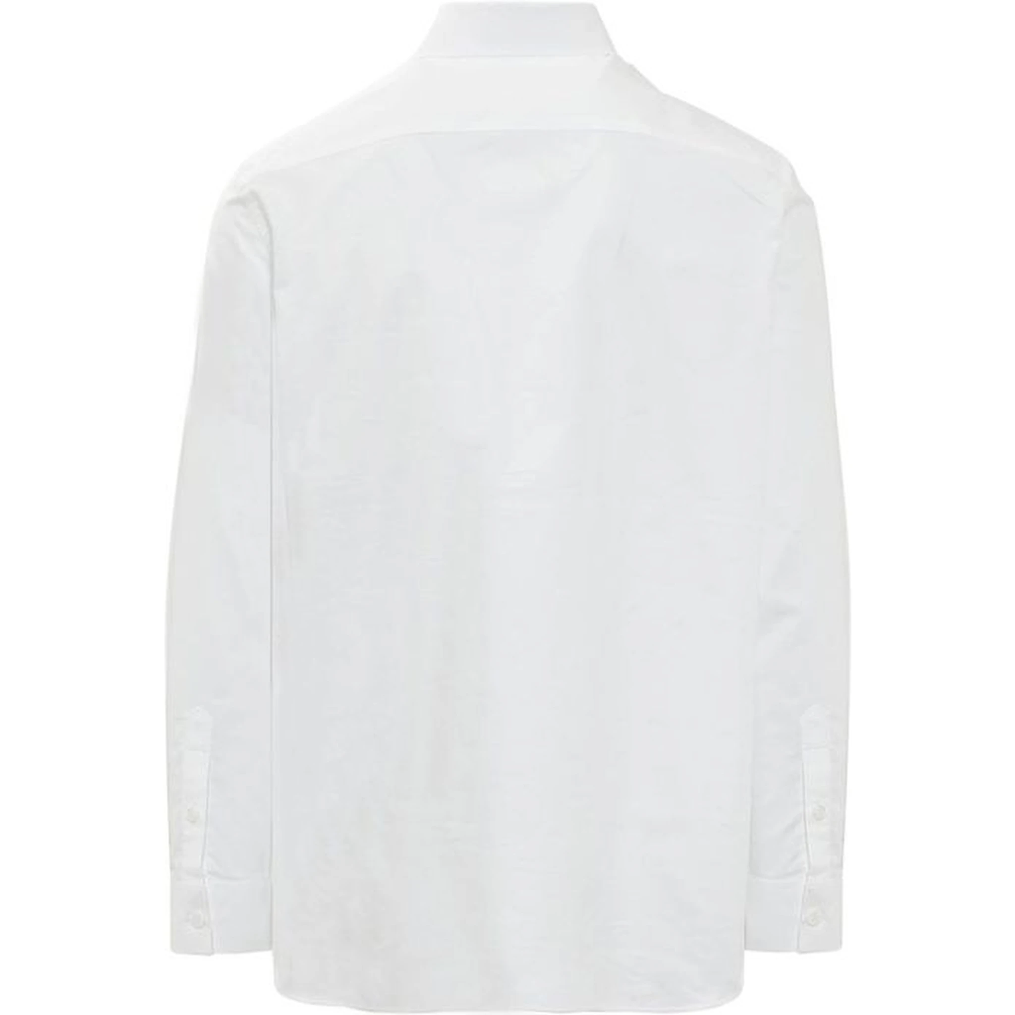 White Cotton Dress Shirt