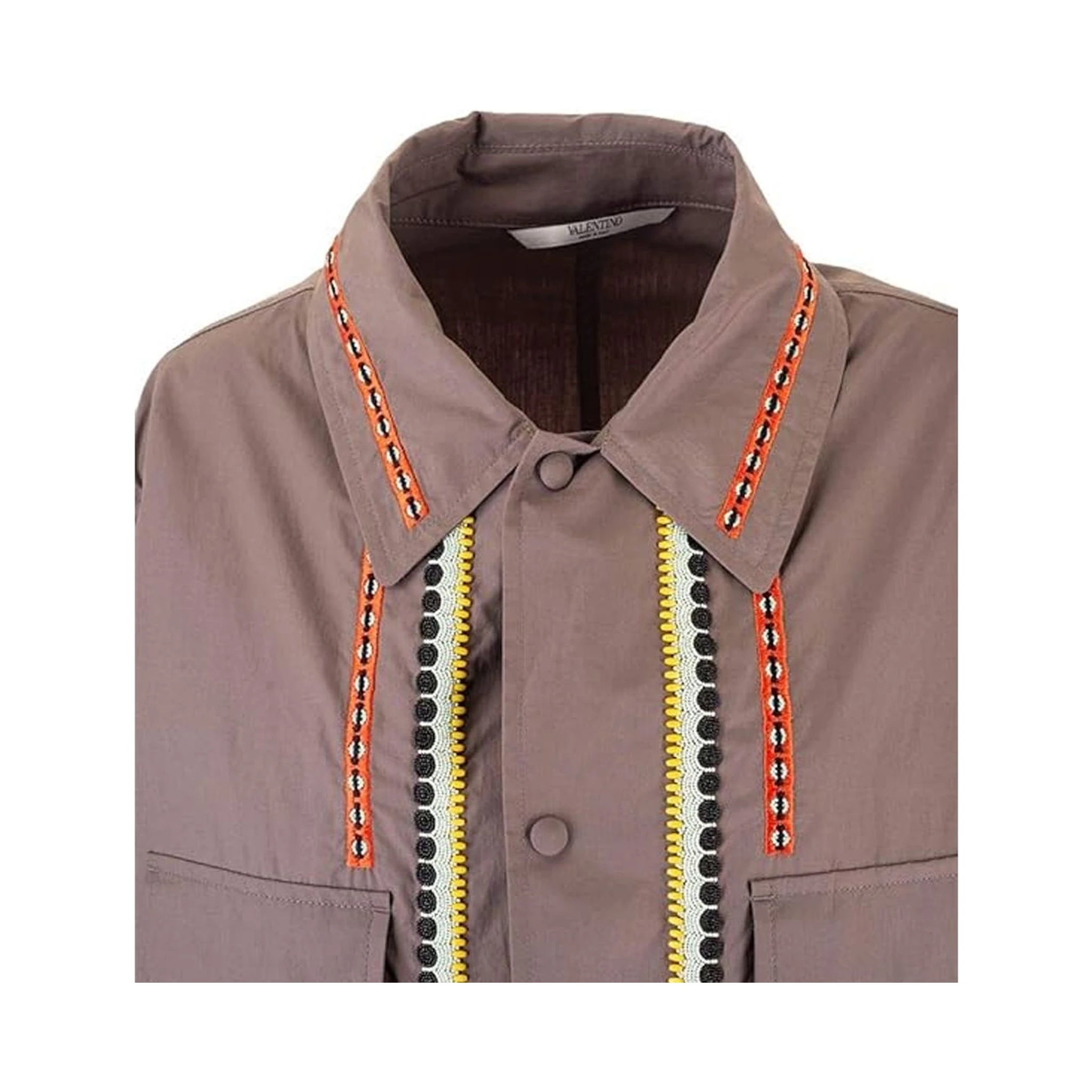 معطف قطني بني