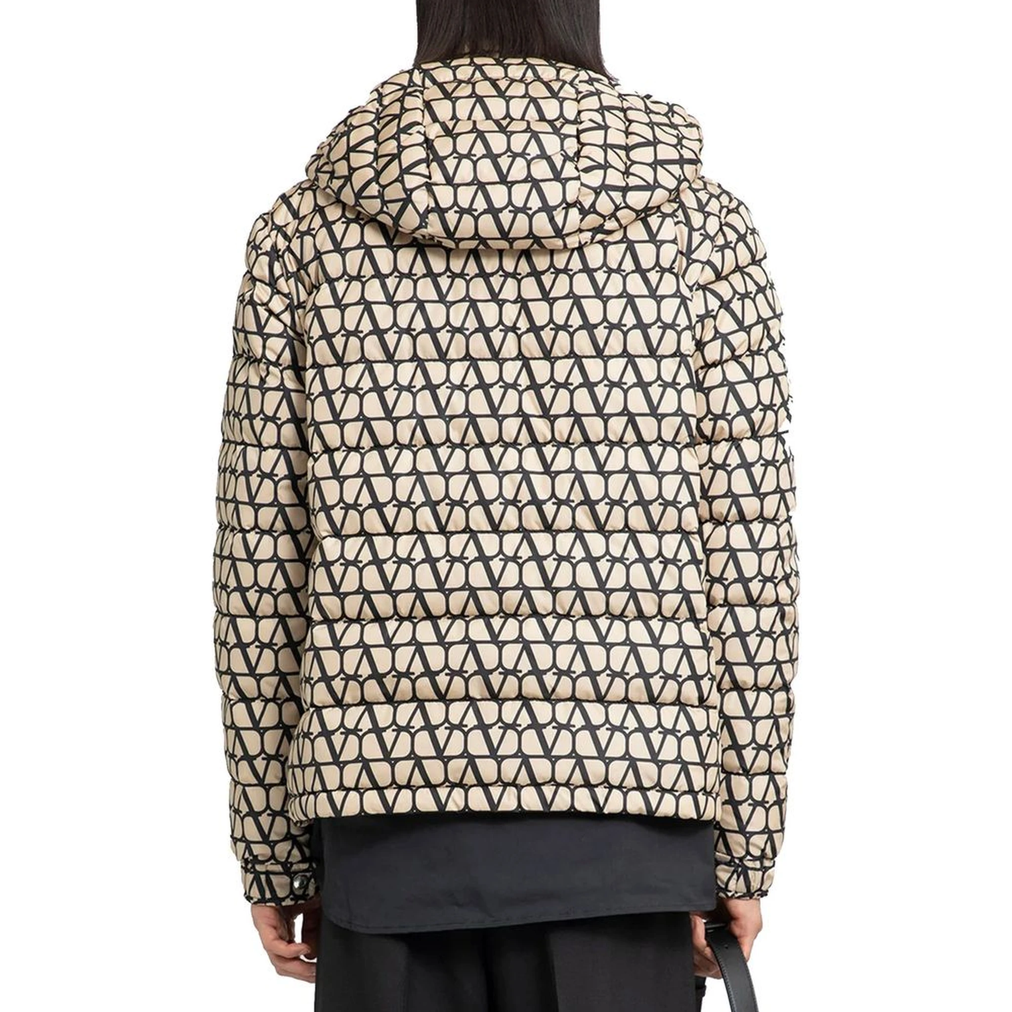 Beige Polyamide Coat