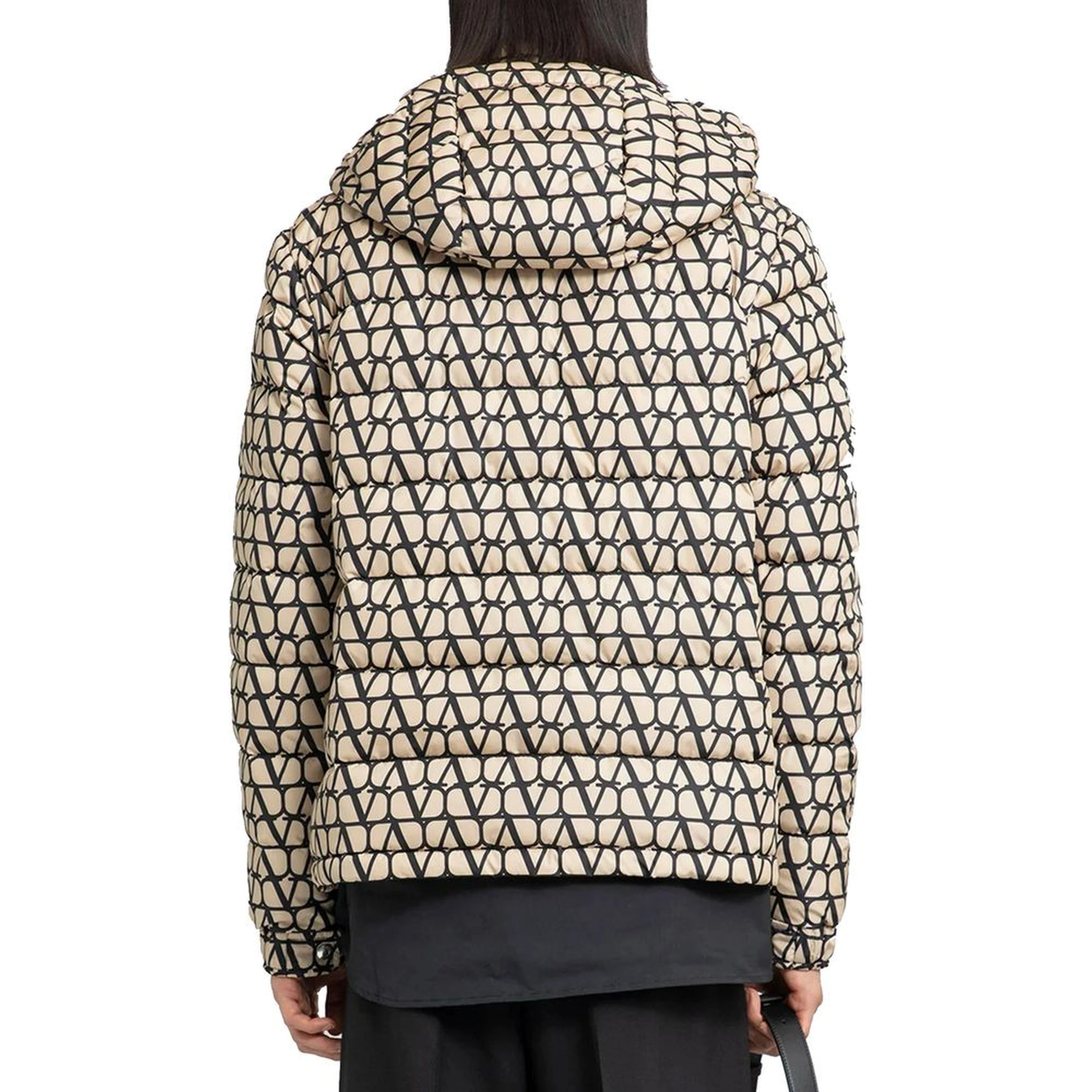 Beige Polyamide Coat