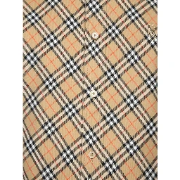 Beige Cotton Pattern Shirt