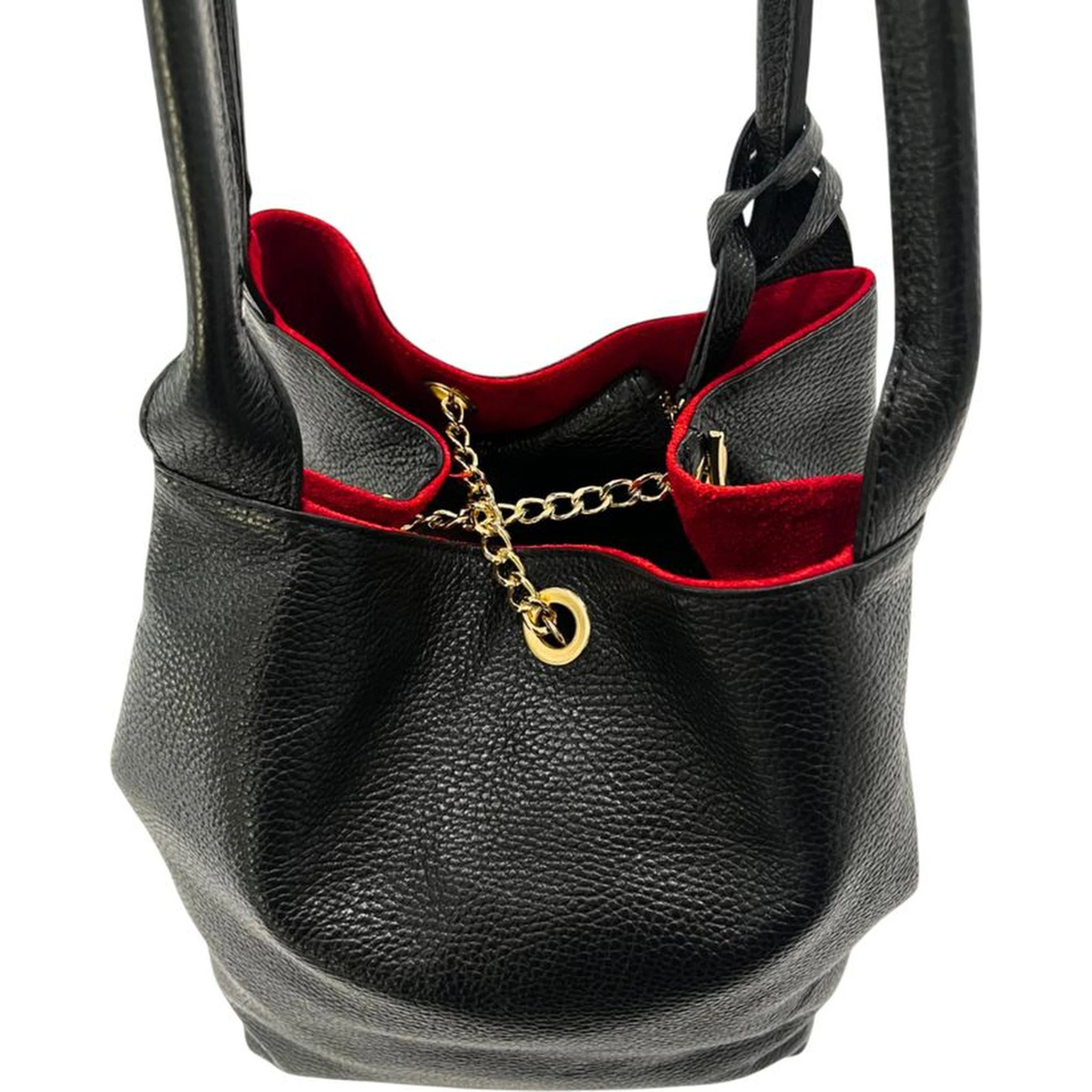 Black Cow Women Shoulder Bag