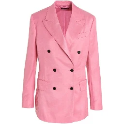 Multicolor Viscose Blazer