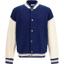Blue Cotton Bomber