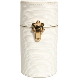 Travel Case White Epi Leather