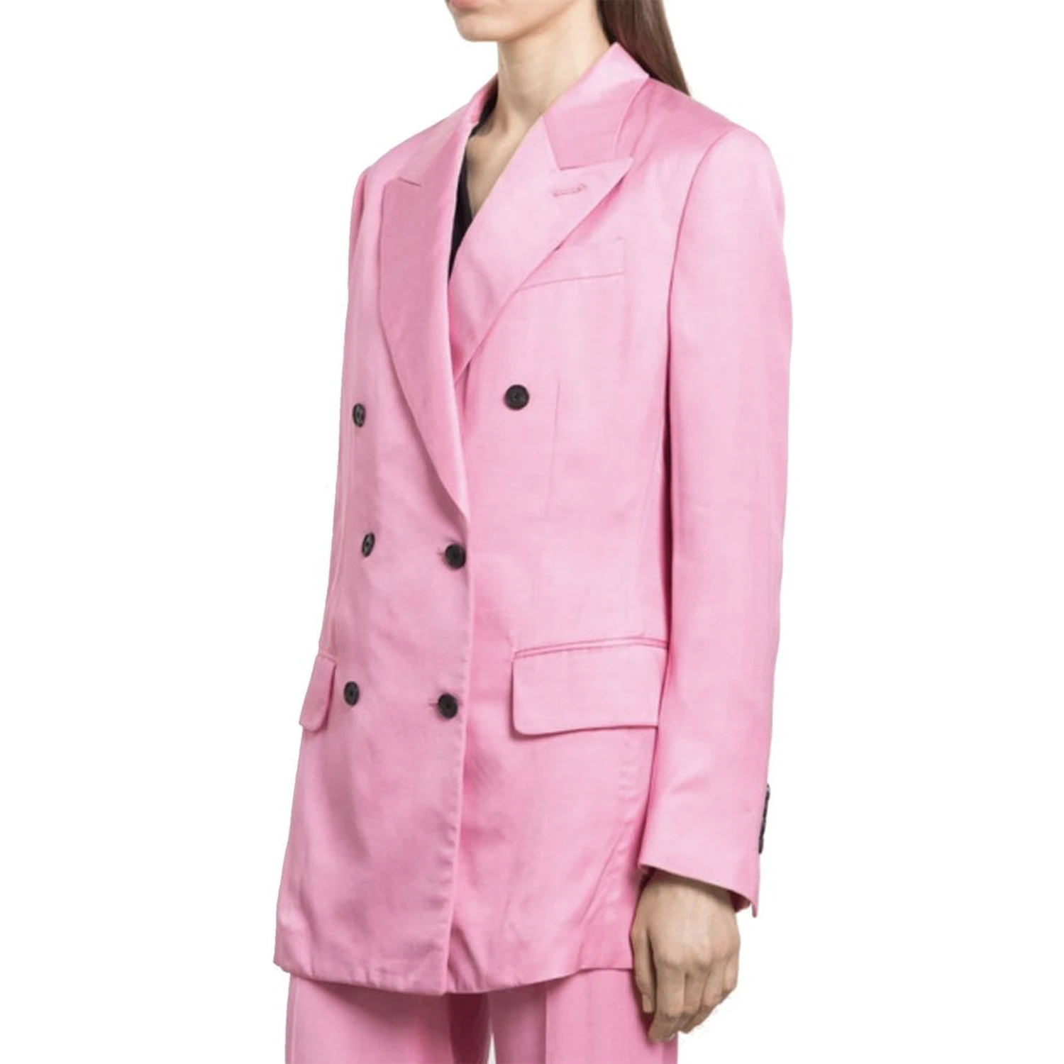 Multicolor Viscose Blazer
