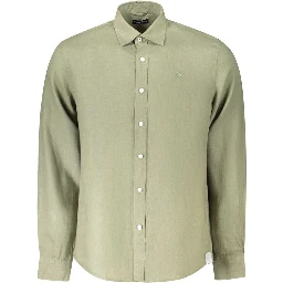 Verde Linen Men Shirt