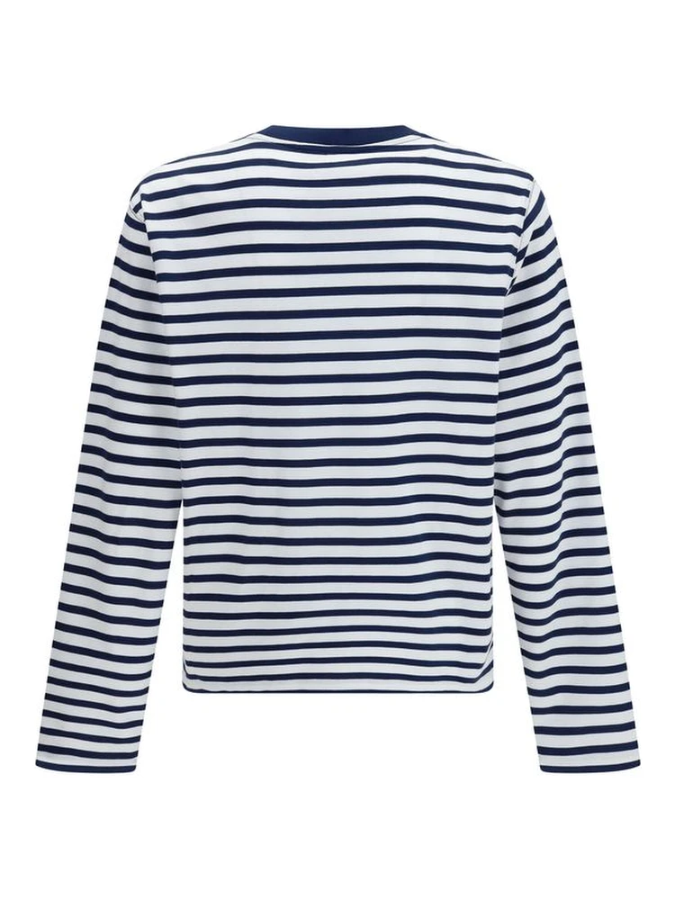 Blue Cotton Long Sleeve T-Shirt alternative