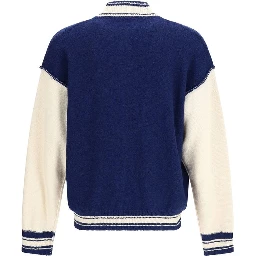 Blue Cotton Bomber