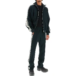 Bicolor Elastane Jackets And Coat