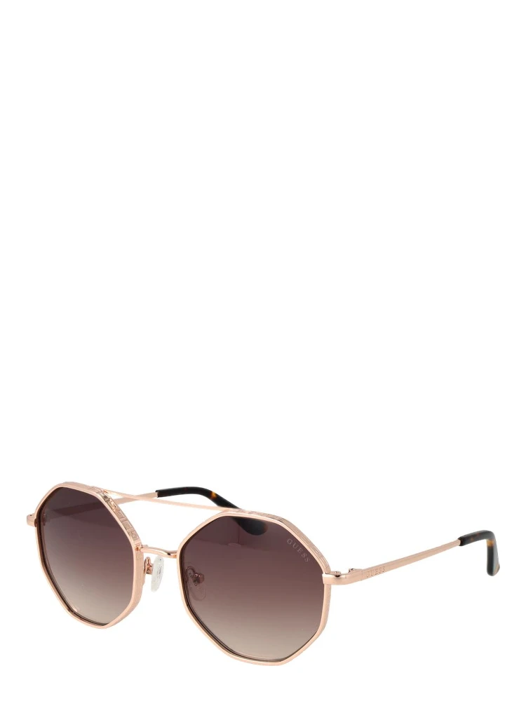 Rose Gold Metal Sunglasses