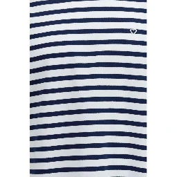 Blue Cotton Long Sleeve T-Shirt