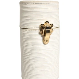 Travel Case White Epi Leather