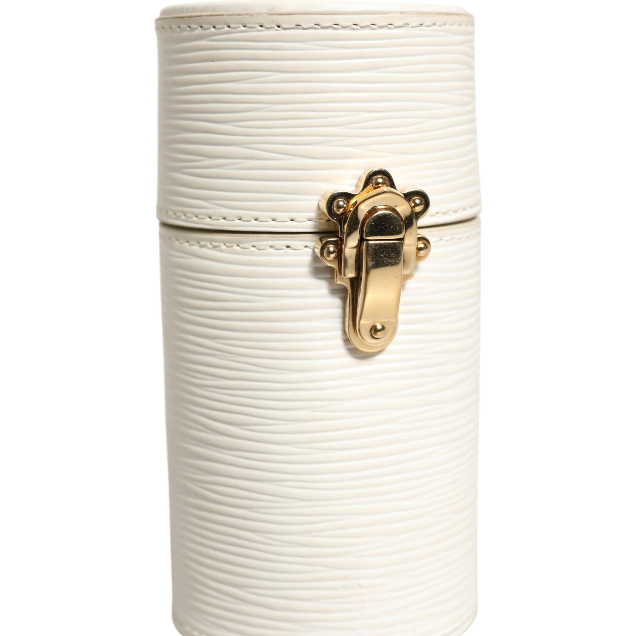 Travel Case White Epi Leather