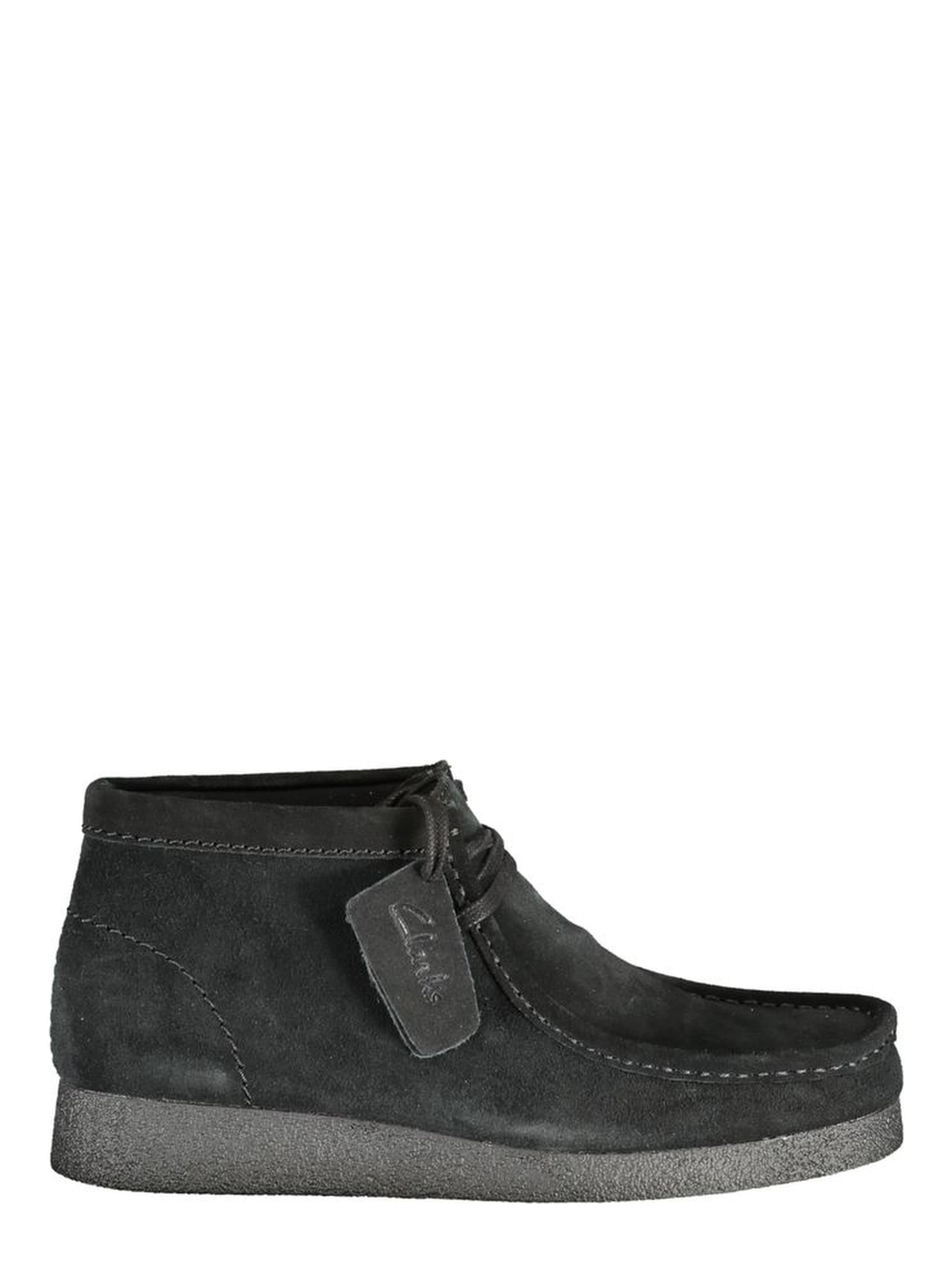 Black Leather Men Sneaker