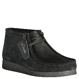 Black Leather Men Sneaker