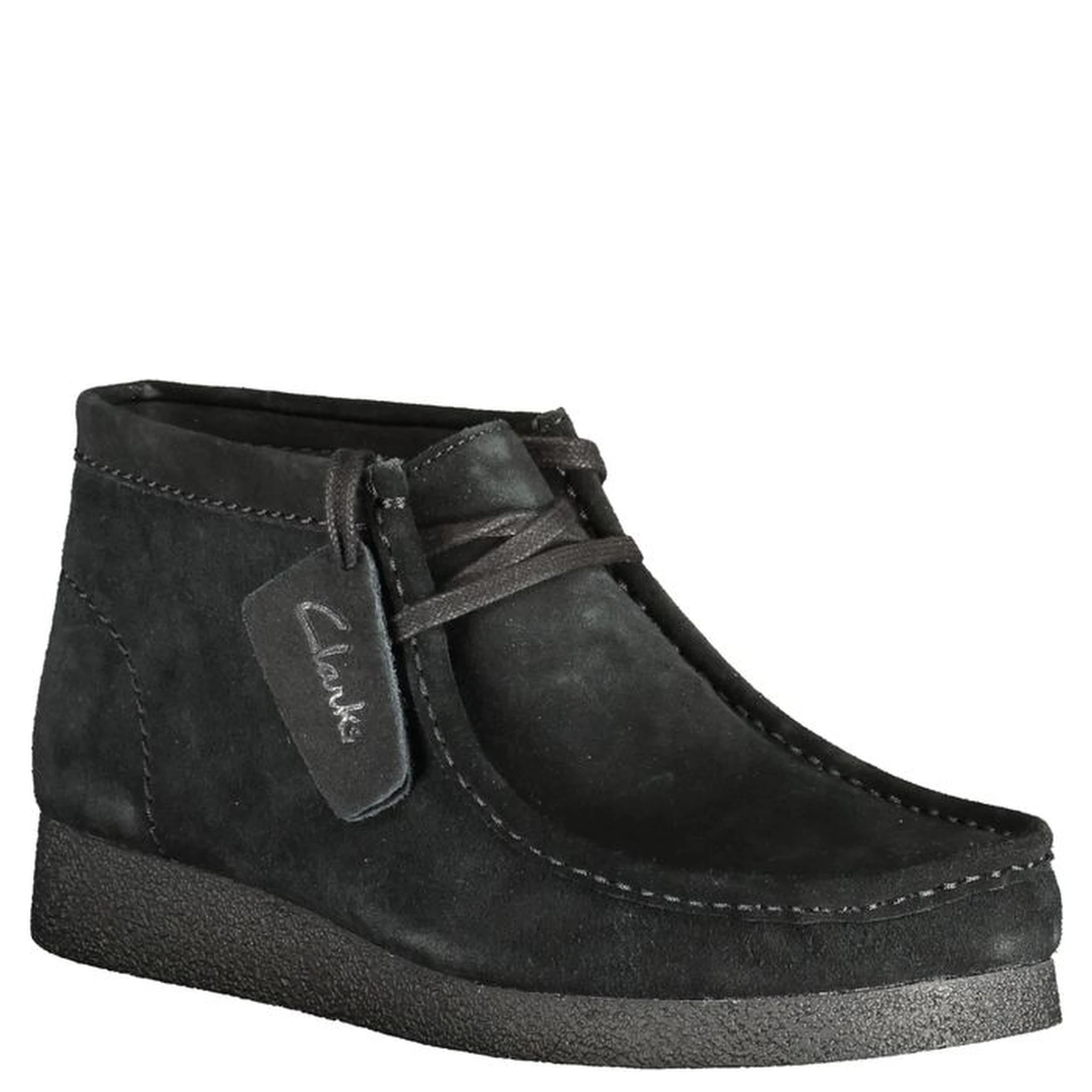 Black Leather Men Sneaker