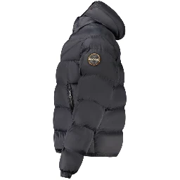 Black Poliammide Men's Jacket