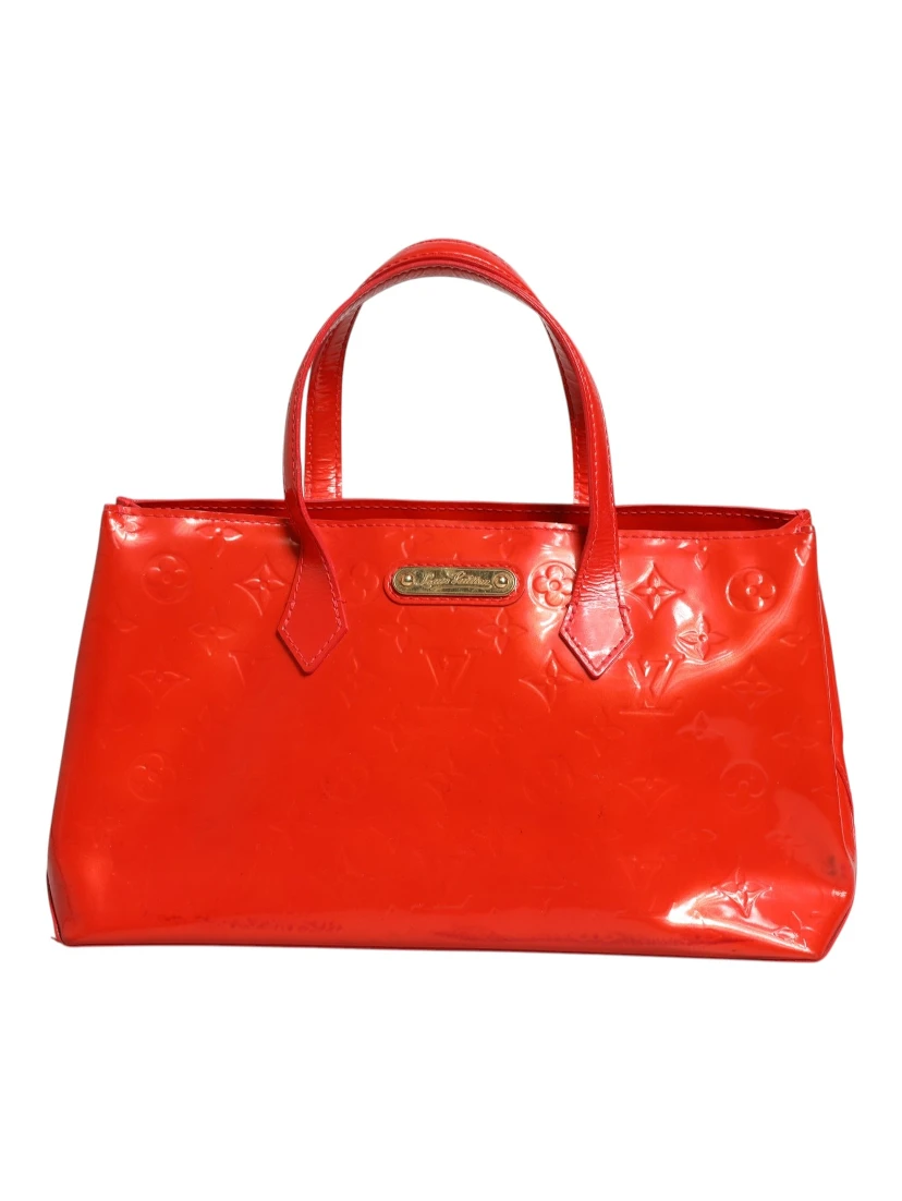 Red Monogram Vernis Wilshire PM