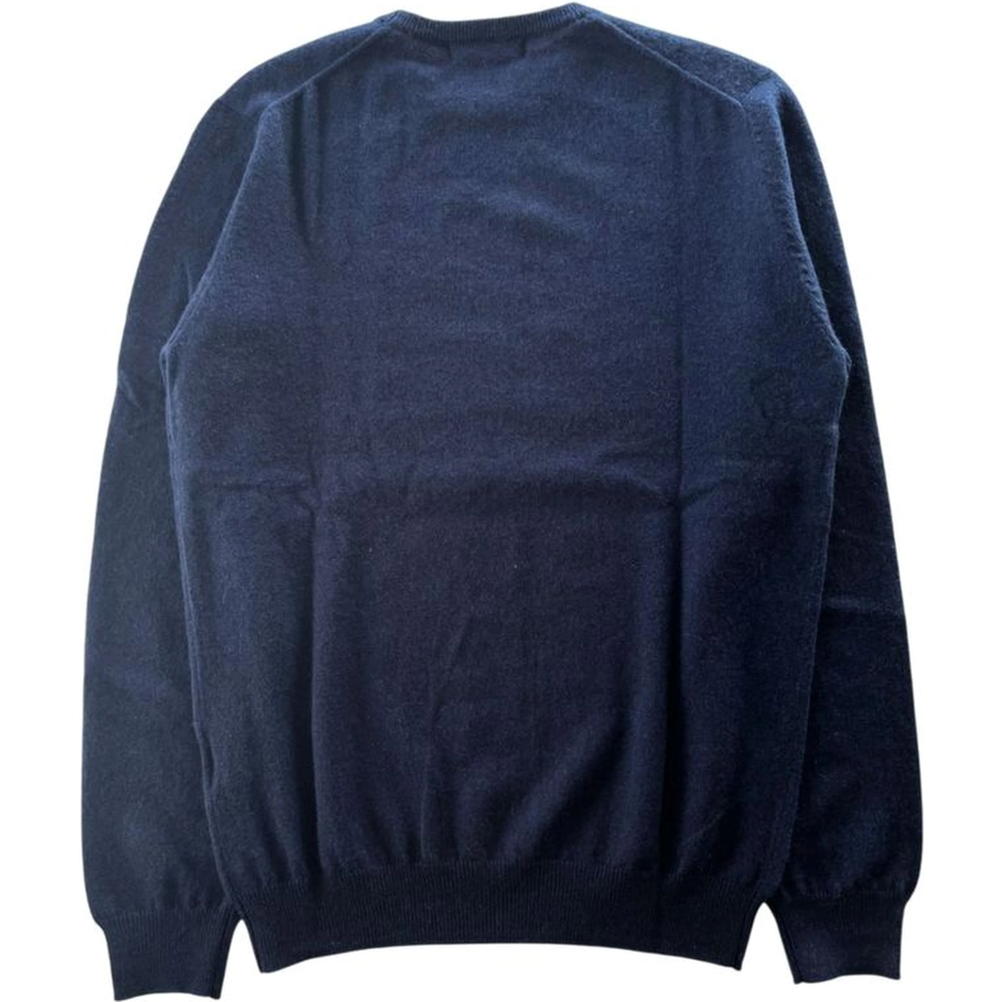 Blue Cashmere Men Sweater
