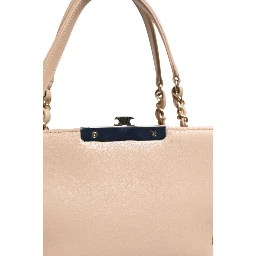 Quilted Leather Beauty Lock Flap Bag