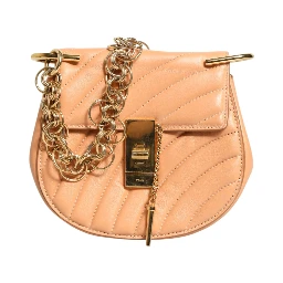 Quilted Calfskin Leather Drew Bijou Shoulder Bag