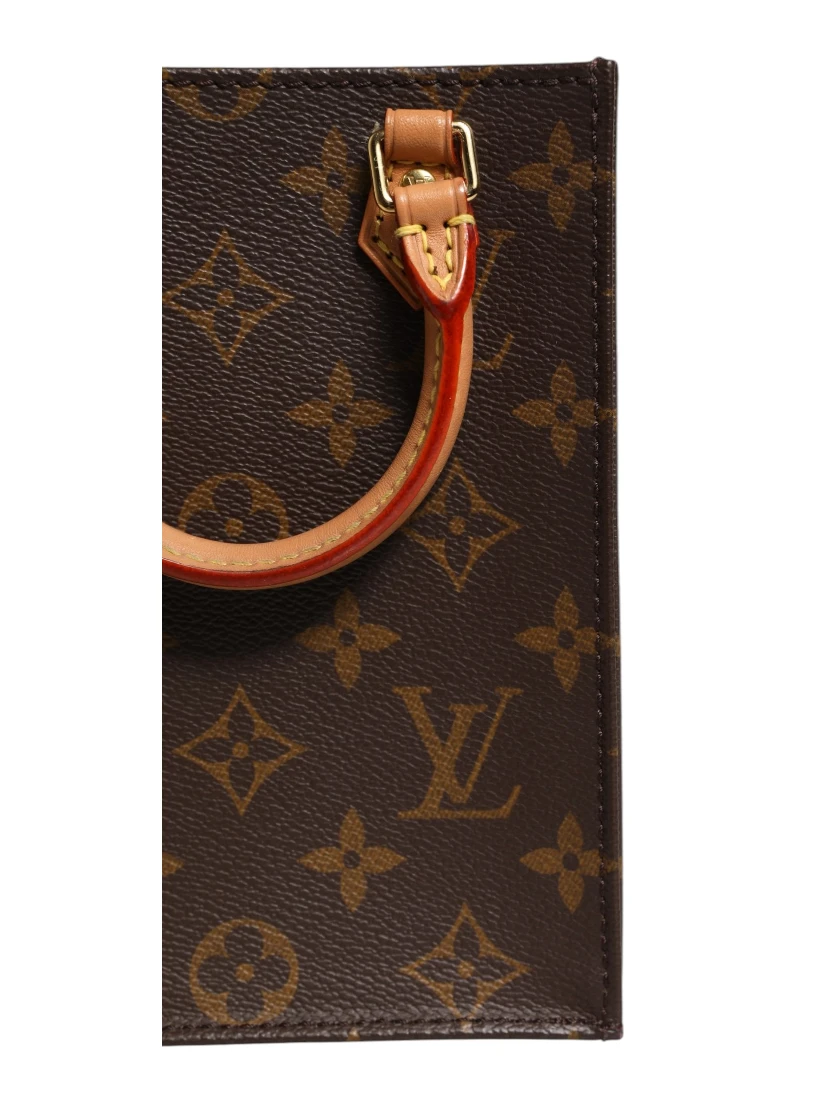 Monogram Canvas Petit Sac Plat Bag