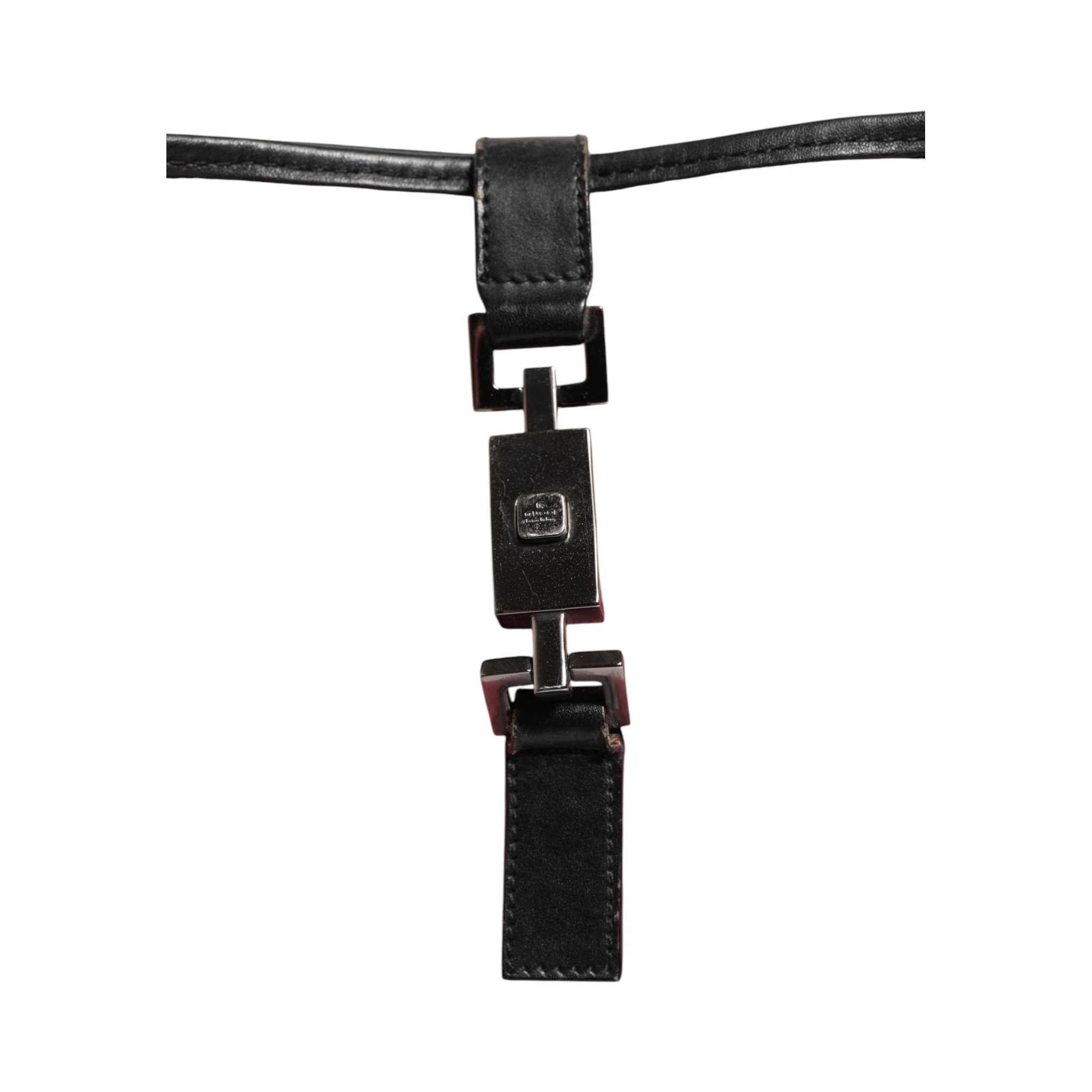 Jackie Pink Velvet And Black Leather Shoulder Bag